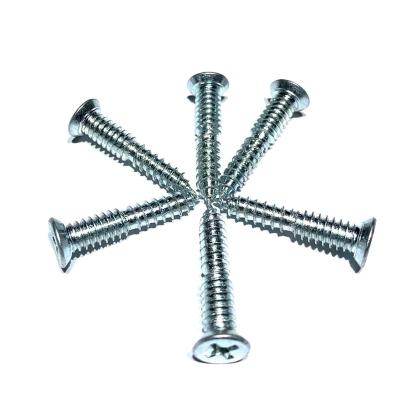 China High Strength White And Blue Zinc Chipboard Truss Self Tapping Screw for sale