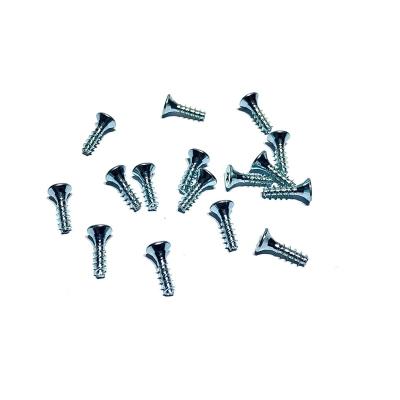 China Pan Chipboard Screw with ZINC Steel Zinc Flat Countersunk Tail 2.5mm-6mm NC White Countersunk Head 3-20days; ZHE Haoxin Inch Model Number, 1002 gigabytes for sale