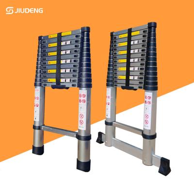 China Folding Ladders 2022  Lowes Price EN131 Single Section Aluminum Folding Collapsible Telescopic Step Ladder for sale