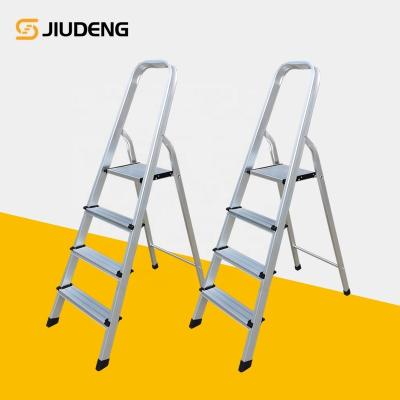 China Folding Ladders Domestic 3 4 5 6 8 9 7 Steps Aluminum Folding Step Ladder Household Ladder For Home Use escalera plegable para el hogar for sale