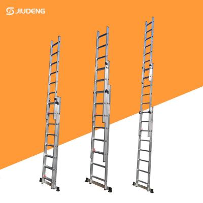 China Folding Ladders Africa Market Hot Sell Fast Moving Aluminum Extension Ladders for sale