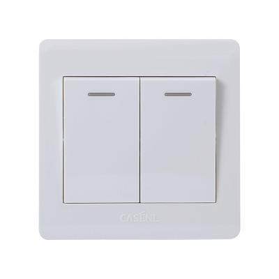 China 2 Gang Electric Wall Switch Socket China INTERIOR MINISTRY HOTEL HOTEL Wall Switch Socket for sale