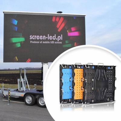 China P4.81 Commercial Ads Quick Install Outdoor Advertising Led Display Screen for sale