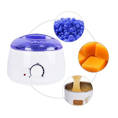 China New Arrival Hair Removal Electric Wax Machine Heater Heater With Beans Applicator Sticks Waxing Kit for sale