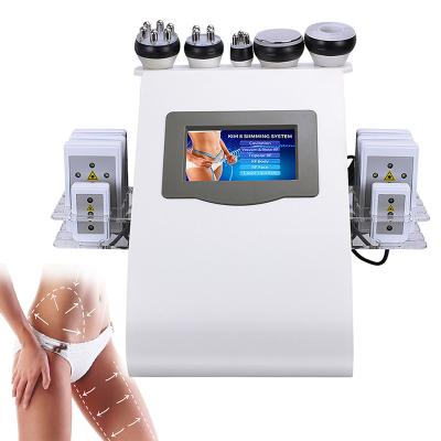 China Weight Loss S Shape Machine Lipo Laser Cavitation Cellulite Reduction Ultrasonic Cavitation 40K80K RF Beauty Equipment for sale