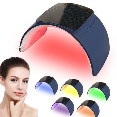 China Facial Foldable Dynamic Skin Rejuvenation Photon Dye Removal Factory Direct Sales Colorful Spectrometer LED Beauty Instrument for sale