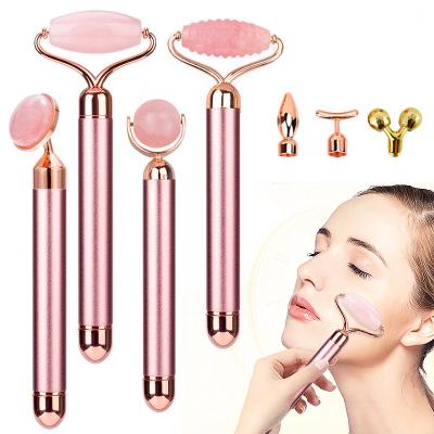 China Original Jade Stick Electric China Derma Skin Care Anti-Puffiness Natural Roller Facial Argentina Set Anti Aging for sale