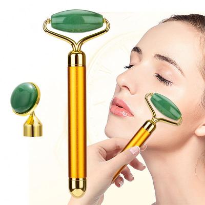 China Anti-Puffiness Jade Facial Roller Jade Facial New Product Board Big Quality Massage Rollers Natural Custom Natural Big for sale