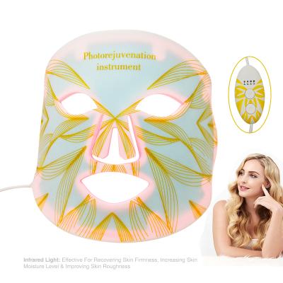 China Peel Tighten Korean Beauty Mask Led Red Light Therapy Led Therapy Light Facial Mask for sale