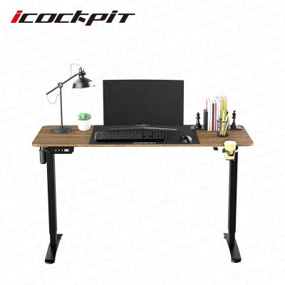 China Sit To Stand Intelligent Office Sit To Stand Intelligent Office Simple Structure Ergonomic Adjustable Electric Height Adjustable Desk Icockpit China Supplier for sale