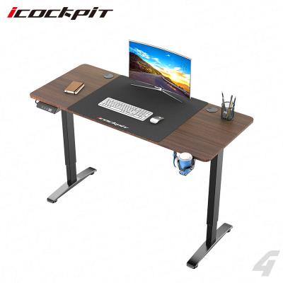 China Easy Installed Computer Table Smart Upright Desk Electric Standing Desk (Height) Adjustable Icockpit Smart Sedentary Reminder for sale