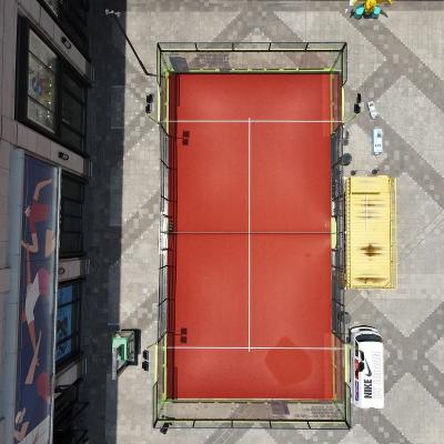 China Tennis Sports Padel Worker WPT Type Panoramic Padel Court Safety, Paddle Tennis Court for sale