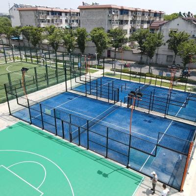 China Tennis Sports Gold Supplier Factory Price Padel Court Paddle Tennis Court , Build Padel Courts for sale