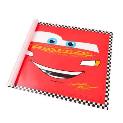 China Disney McQueen Silicone Place Mats Kids Place Mats Silicone Heat Resistant Viable Place Mats for sale