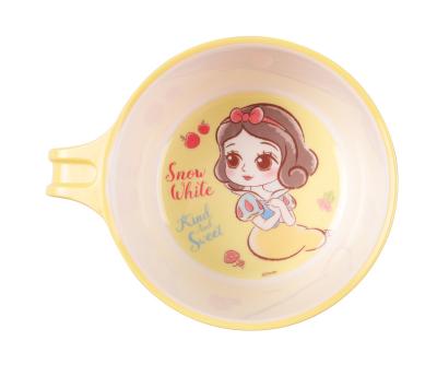 China Disney's Viable Kids Bowl, Baby, Tableware, Princess, Handle, Non-Slip, Mickey, Minnie, Donald Duck, Asshole, Ariel, Snow White for sale