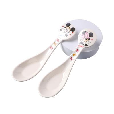 China Cartoon Disney Spoon, Tableware Parts, Tableware, Children's Products, Image, Mickey, Minnie, Donald Duck, Daisy for sale