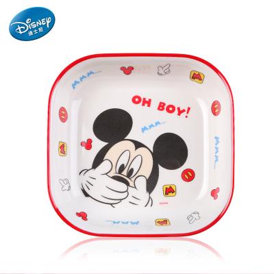 China Frozen Point Donald Duck Mickey McQueen Disney Olaf Melamine Salad Bowl Kids Viable Tableware Products for sale