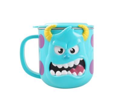 China Disney Cartoon Sustainable Kids Water Cup Figure Shaped Water Cup For Kids for sale