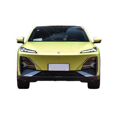 China Leather 2023 UESD New Chinese Energy Car Hybrid Vehicles CLTC 200KM/1200KM Yellow Shenlan S7 for sale