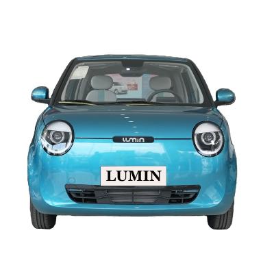 China _fabric used second-hand car Changan Lumin small car vehicle blue-green three door flour seat CLTC 155KM 201KM 301KM for sale