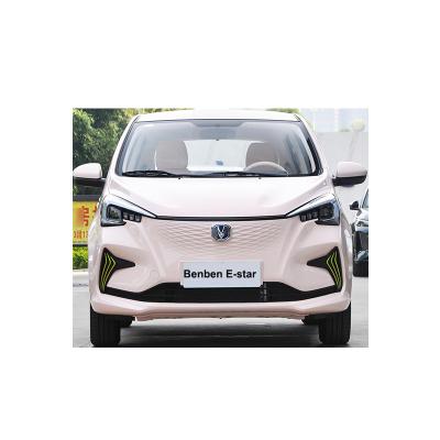 China 2022 Changan Benben Fabric Changan Benben E-star Vehicle Pink New Energy Vehicle Pink Flour Seats MINI Five CLTC 301KM for sale