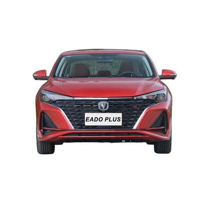 China Used Car 2023 Red Leather Compact Four-door Sedan Five Seater Changan EADO PLUS 1.4T for sale