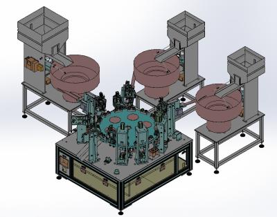 China 220V Automatic Screw Capping Machine Customized PLC Control System for sale