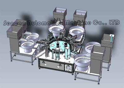 China Aanpasbare Heli Cap Assemblage Machine 50HZ Automatische Schroef Capping Machine Te koop