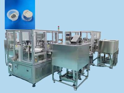 China High Capacity Euro Cap Assembly Machine For IV Infusion Soft Bags And Bottles for sale