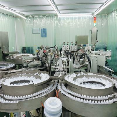 China Highly Efficient Stable Pull-tab Cover Automated Assembly Machine With Servo Motor And Indexing Disc Drive for sale