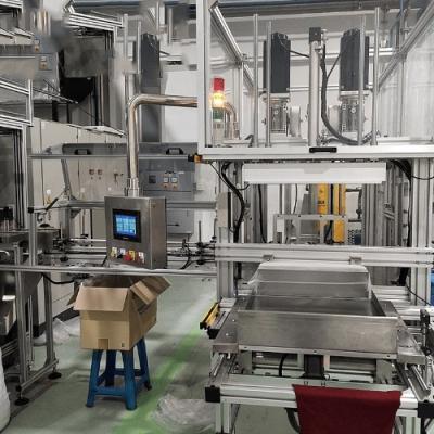 China PLC Controlled Automatic Packaging Machine For Bottles With Multiple Bagging And Production Speed Options for sale