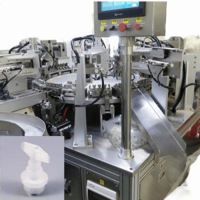 China Accurate Assembly Position Euro Cap Assembly Machine for IV Soft Bag Caps and Ports Welding with Servo Motor for sale