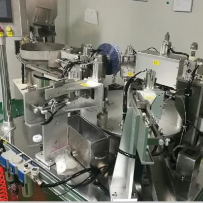 China Automated Labeling Machine In Stainless Steel High Capacity Integrated With Assembly Machine Connection for sale