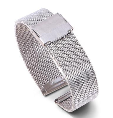 China Stainless Steel HANSUN Stainless Steel Mesh Strap 10/12/14/16/18/20/22mm Various Options for sale