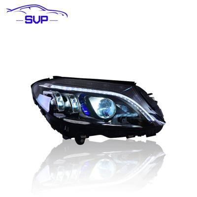 China Automotive Led Headlight Full LED Dynamic Rise Headlight Assembly For Benz C Class W205 Headlamps 2015-2019 Main Lamp Head Light for sale