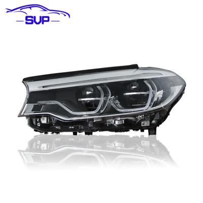 China Automotive Led Headlight Full LED Dynamic Rise Headlight Assembly For BMW 5 Series G38 Headlights 2018-2020 Main Lamp Plug And Play for sale