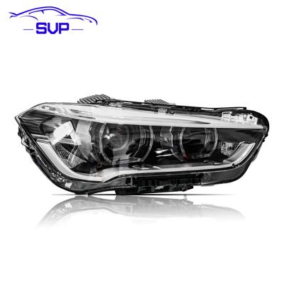 China Automotive Led Headlight Full LED Dynamic Rise Headlight Assembly For BMW X1 F48 F49 2016-2017 Head Lamp Light for sale