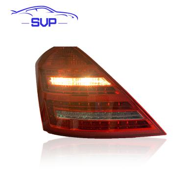 China Reverse Turn Brake Current (Reverse: White. Turn: Yellow. Brake: Dynamic Taillight Rear Light Assembly) Maybach Full LED Flowing Red Flowing Reverse For Mercedes Benz S Class Rear Lamp Light tail of W221 2008-2010 for sale