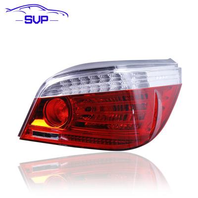 China Reverse Turn Brake Current (Reverse: White. Turn: Yellow. Brake: ) Full Plug & Play Red LED Flow Tail Light Tail Light For E60 E61 Series Rear Tail Light Lamp 2005- 2010 BMW 5 for sale