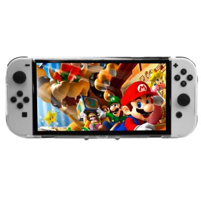 China Multifunctional crystal game console case color protective shell for Nintendo Switch oled for sale