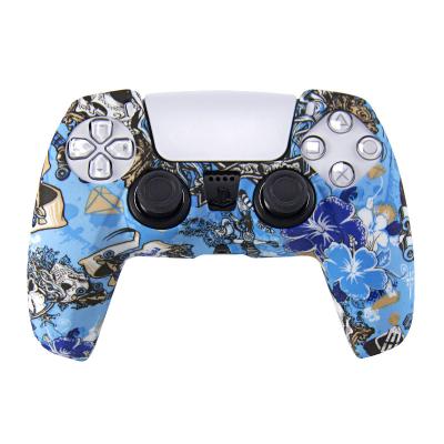 China Silicone case for PS5 controller New design game controller multicolor gamepad silicone case for ps5 joypad for sale