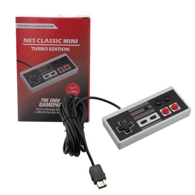 China For WI i/MINI Ne S Classic Controller Neutral Design With 3 meter cable gamepad for WI i/MINI N.E.S Classic Controller for sale