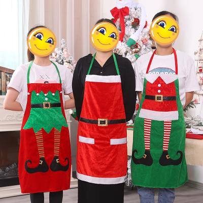 China New Products Creative Funny Apron Pattern Decorations Christmas Adult Funny Baking Apron Recyclable for sale