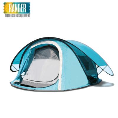 China High Quality Portable Easy Beach Camping Diagonal Tying Type Pop Up Tent Hiker for sale