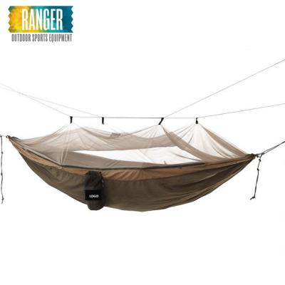 China Hot Selling Outdoor Furniture Portable Camping Hammock With Mosquito Net for sale