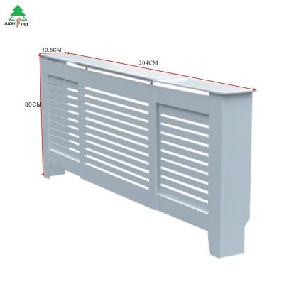 China Modern Wooden PANEL Adjustable Radiator Cover Cabinet Grill Style White MDF Radiator Heater Cover for sale