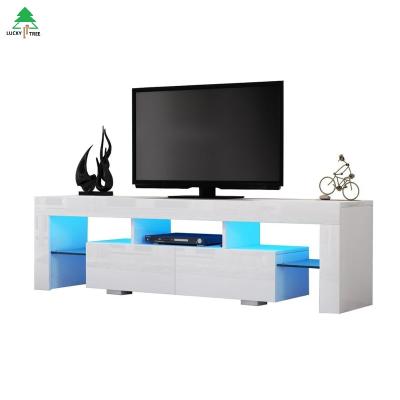 China Hot Selling Fashion Adjustable Design LED TV High Glossy UV Wooden Stand (Other) for sale