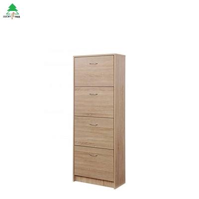 China Cheap Price 4 Doors (Height) Adjustable Living Room Furniture Shoe Cabinet for sale