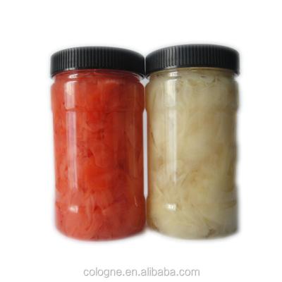 China PRESERVED Sushi Ginger Slice / Sushi Pickled Ginger Chinese Manufacturer Ex Factory Price for sale