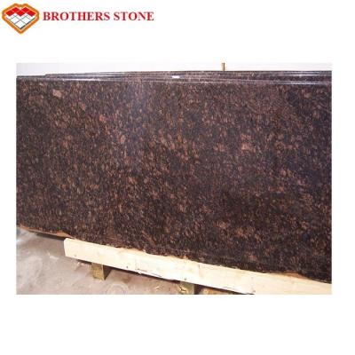 China Wholesale Price Modern Natural Tan Brown /English Brown Granite Slabs for sale